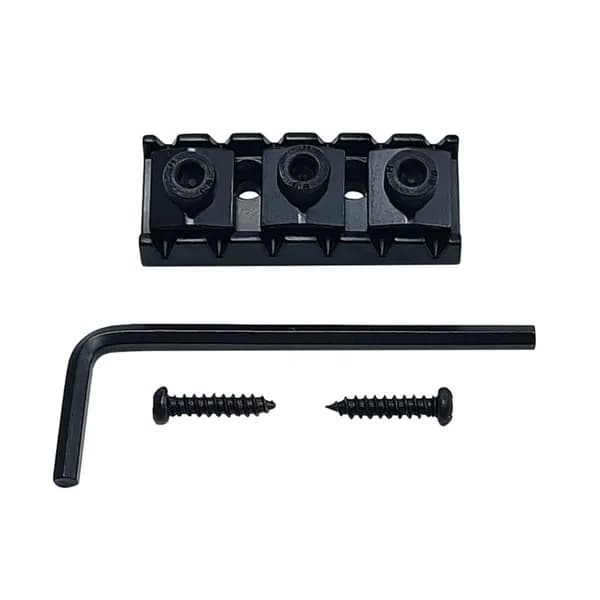 (1 комплект) Гитарный замок Qin lock-черный 43x16,7x8,4 мм