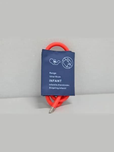 Многоразовая НИАД манжета COMEN для детей / для дома и клиники, 10-19 см / с одной трубкой / с соединением для тонометра (тип PHILIPS)