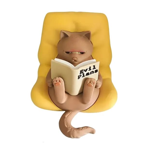 Кот с книгой, 3D-печать