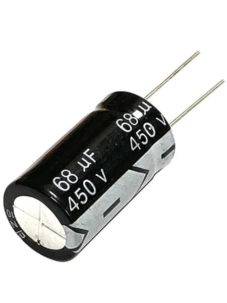 450v68uf Алюминиевый электролитический конденсатор 450В 68мкф 18x30 мм