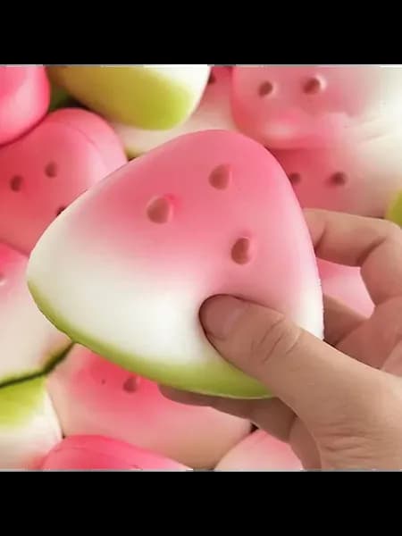 Сжимаемая игрушка-арбуз латекс 1 3 5 шт. 3pcs