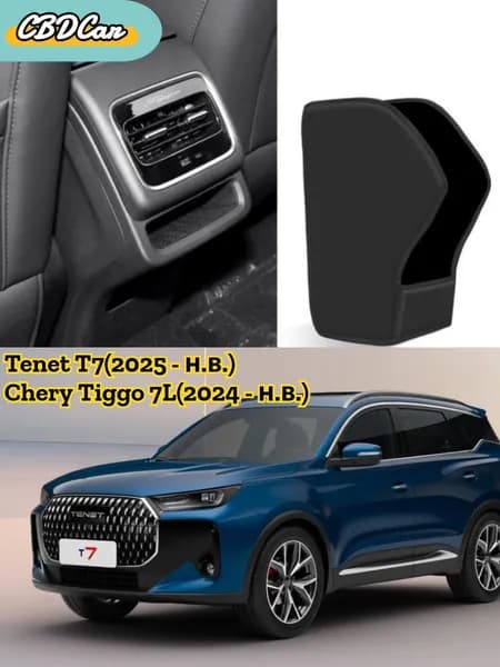Tenet T7 Кожаная защитная накладка от загрязнения для коробки подлокотника автомобиля