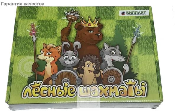 Лесные шахматы Настольная игра Биплант