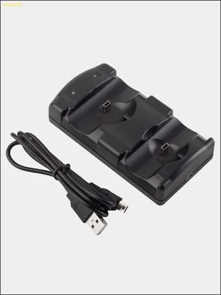 Зарядная станция двойная для джойстиков DualShock 3, PS3, Playstation 3
