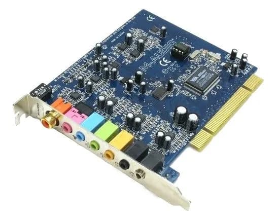 Звуковая карта M-Audio Revolution 7.1 аудиофильская меломанская профессиональная под устаревший слот PCI к современным компьютерам НЕ ПОДОЙДЁТ!