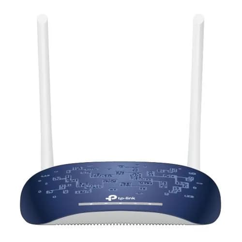 TP-LINK TD-W9960, 4 порта, Wi-Fi 2,4 ГГц, 300 Мбит/с, 2 антенны, VDSL2, ADSL2+ модем