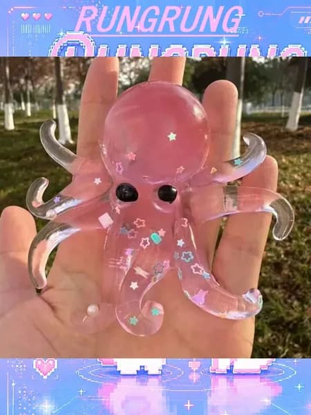 Осьминог восьмирукий антистресс-игрушка медленно восстанавливается, игрушка для сжимания
