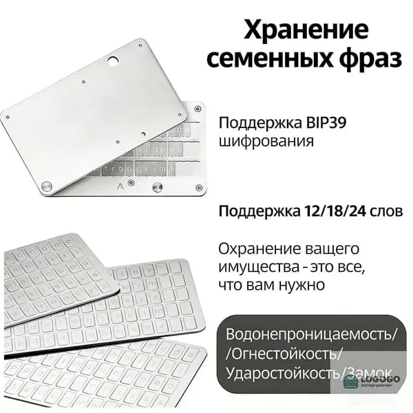 Устройство хранения мнемонических-seed фраз Tablet