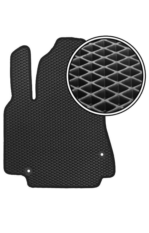 Автомобильный коврик ЭВА для водителя Mazda 3 (BK) 2003-2009 (Мазда 3 БК) / материал EVA (ЕВА) / автоковрик / Vicecar