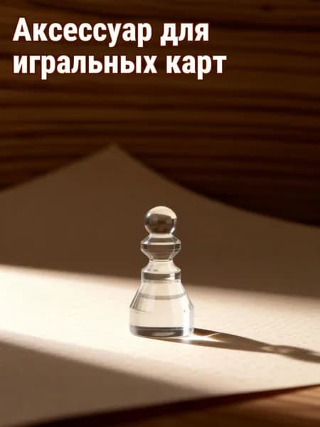 Акриловый маркер для выигрыша в рулетку и карточные игры прозрачный
