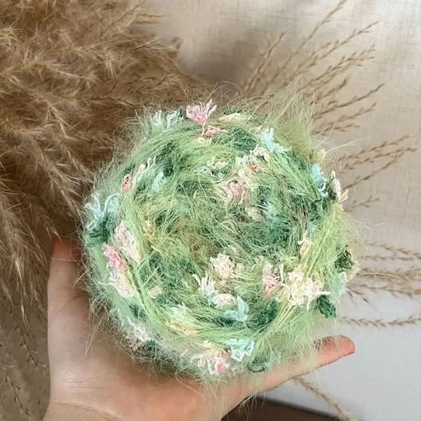 Пряжа для ручного вязания, 50 г, теплые цвета