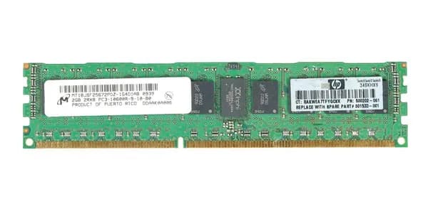 Micron Оперативная память DDR3, 1333 МГц, 1 x 2 ГБ (MT18JSF25672PDZ-1G4D1AB)