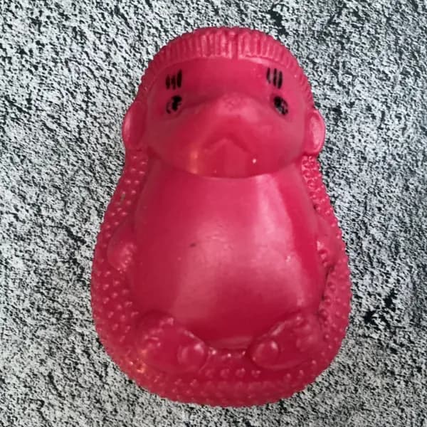 Винтажная коллекционная игрушка СССР - Ёжик (пластик). #56