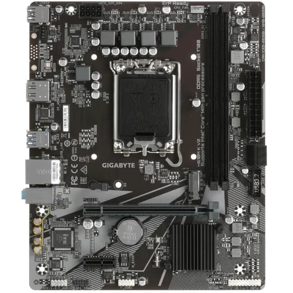 Материнская плата Gigabyte H610M K V2, LGA1700, Intel H610, 2xDDR5, mATX