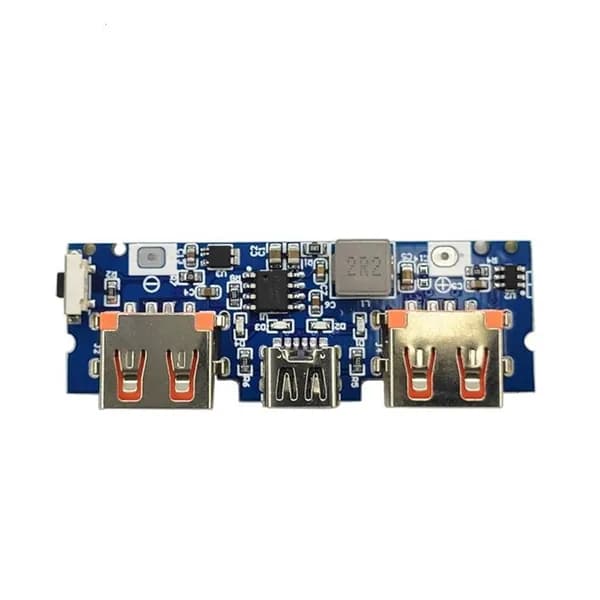 Плата зарядки Power Bank 18650 с двумя USB