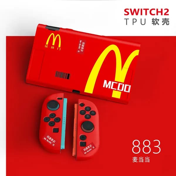 Защитный чехол для Switch 2-го поколения, мягкий чехол из ТПУ, матовый цветной чехол.