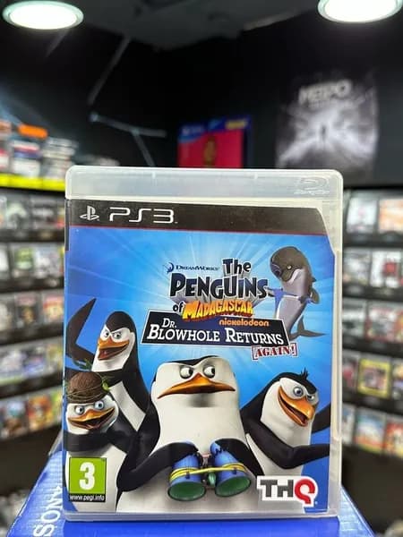 Игра Пингвины Мадагаскара PS3 (Box)