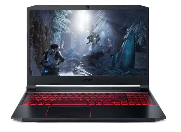 Acer Acer Nitro 5 AN515-55-52xx Игровой ноутбук 15.6", Intel Core i5-10300H, RAM 16 ГБ, SSD 512 ГБ, NVIDIA GeForce GTX 1660 Ti (6 Гб), Windows Home, черный, Русская раскладка