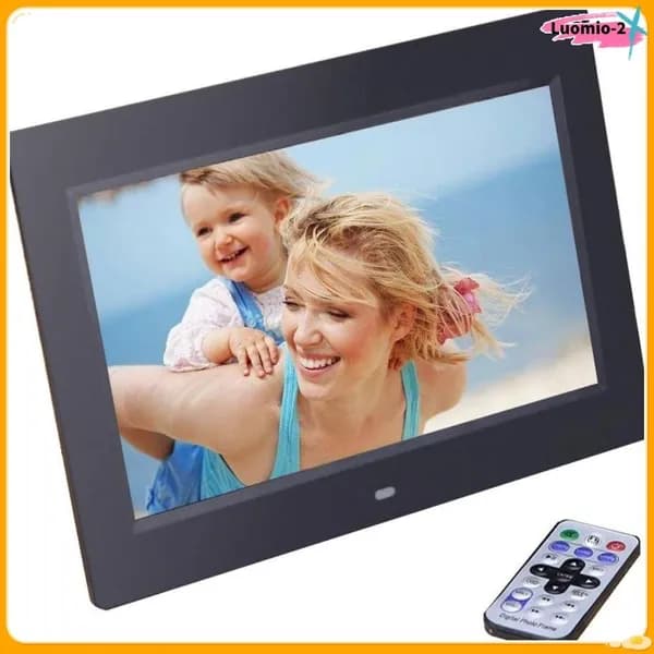 Цифровая фоторамка Andoer, 10 дюймов, HD, с пультом управления для дома и офиса