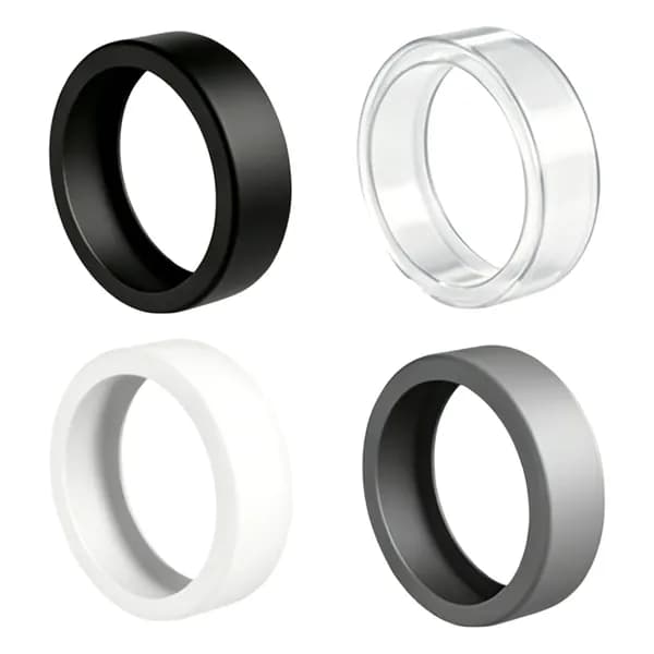 Чехол для умного кольца Oura Ring 5 из силикона, тонкий, комплект из 8 штук