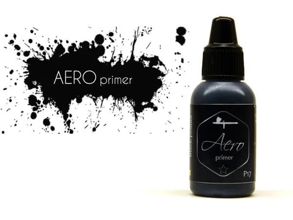 Pacific88 Primer for airbrush, Грунтовка для аэрографа черная, 18 мл