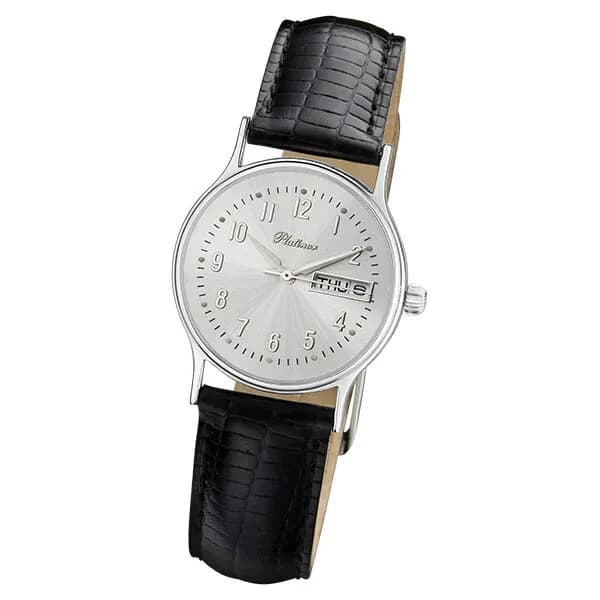 Мужские серебряные часы Platinor Восход, арт. 50700.205