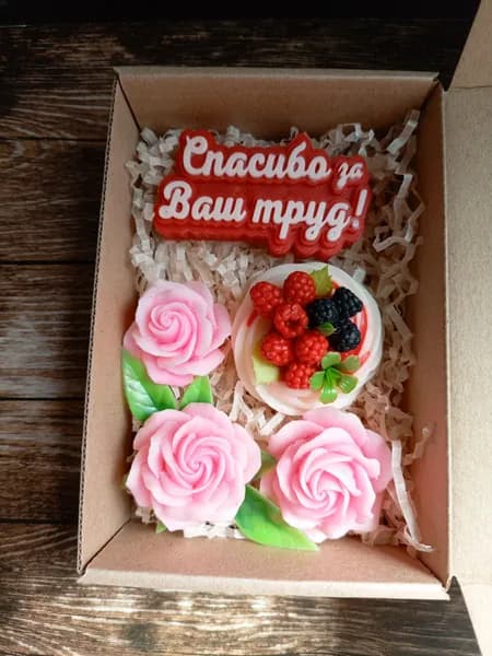 набор сувенирного мыла учителю,воспитателю,врачу/ Alenkiy cvetochek / сувенирное мыло