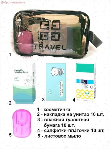 Набор средств для гигиены