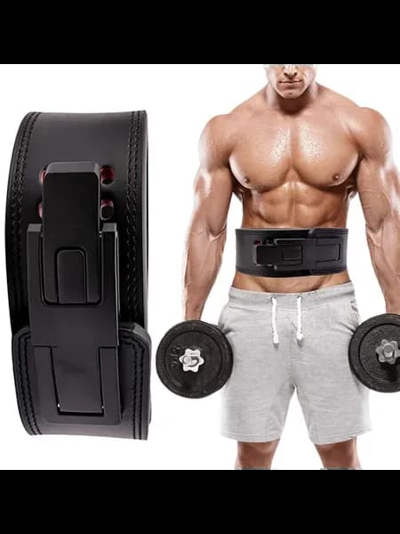 Регулируемый пояс для силовых и фитнеса Self-Locking