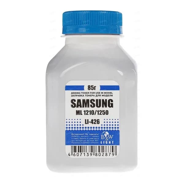 Тонер B&W Light для SAMSUNG (фл. 85г) LI-426