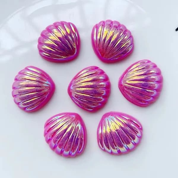 10pcs смола / жемчужные раковины DIY Ювелирные украшения аксессуары