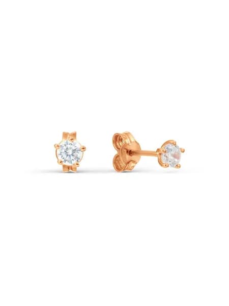 Серьги женские золотые 585 пробы, KARATOV