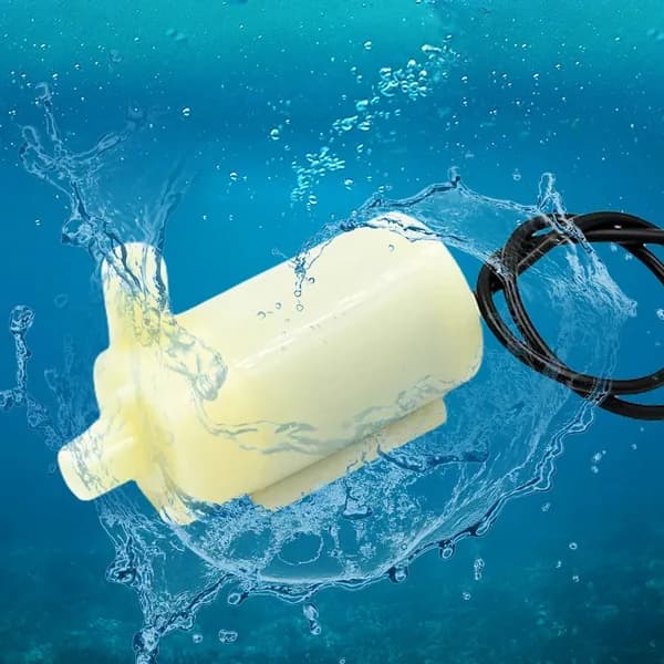 Бесшумный водяной погружной насос постоянного тока 3 4,5 В, водонепроницаемый IP68