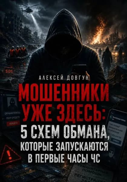 Мошенники уже здесь: 5 схем обмана, которые запускаются в первые часы ЧС | Алексей Довгун | Электронная книга