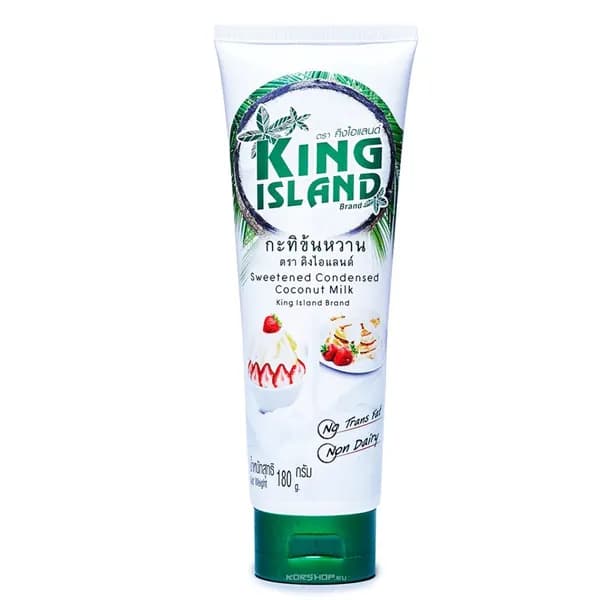 Молоко кокосовое сгущенное 180 гр KING ISLAND