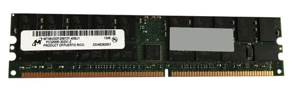 Micron Оперативная память DDR, 400 МГц, 1 x (MT36VDDF25672Y-40BJ1)