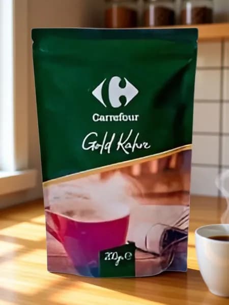 Кофе CARREFOUR Gold, 100 грамм - CARREFOUR Gold Coffee 100 Grams