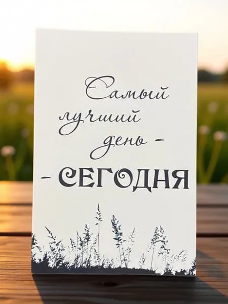 Открытка №5 "Мотивационная" 10*15