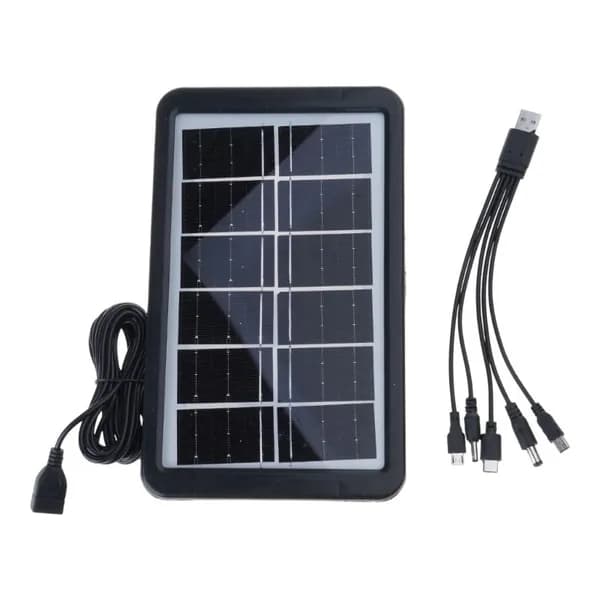 Эффективная солнечная зарядка 10W с USB для телефона
