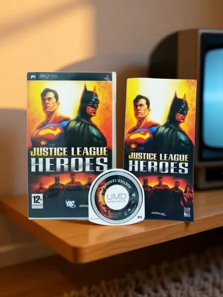 Игра для PSP Justice League Heroes
