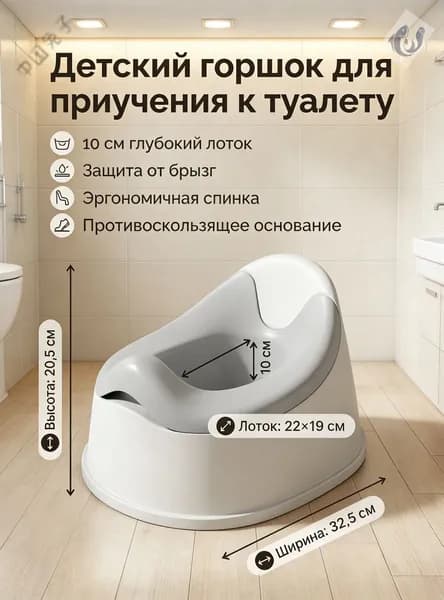Унитаз для детей в возрасте от 1 до 5 лет, конструкция защиты от прыжков, эргономичная спинка, 10 - сантиметровы .