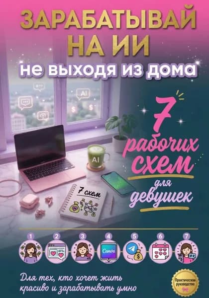 Зарабатывай на ИИ, не выходя из дома. 7 рабочих схем для девушек | Хелен Гард | Электронная книга