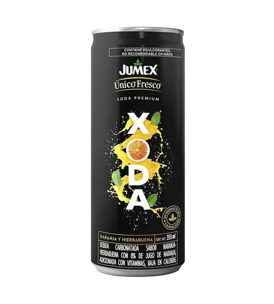 Газированный напиток Jumex XODA с соком Апельсина 355мл (Мексика)