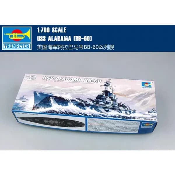 Трубач 1/700 05762 USS Алабама BB-60