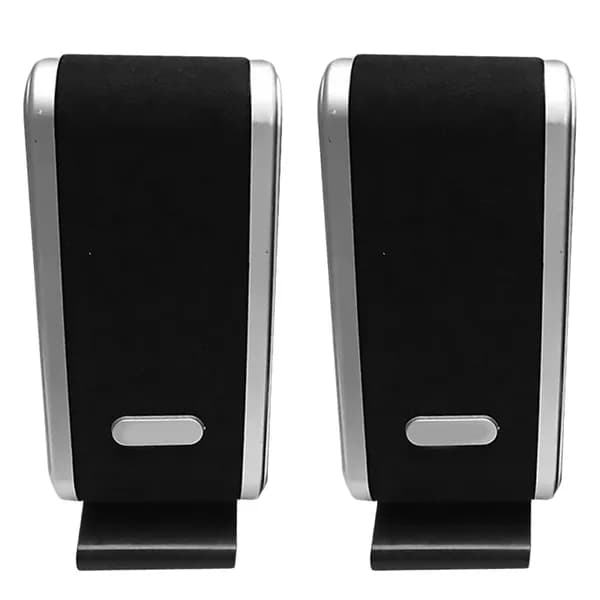 Миниатюрные usb колонки из пластика для компьютера и ноутбука, портативные, черные, для домашнего использования