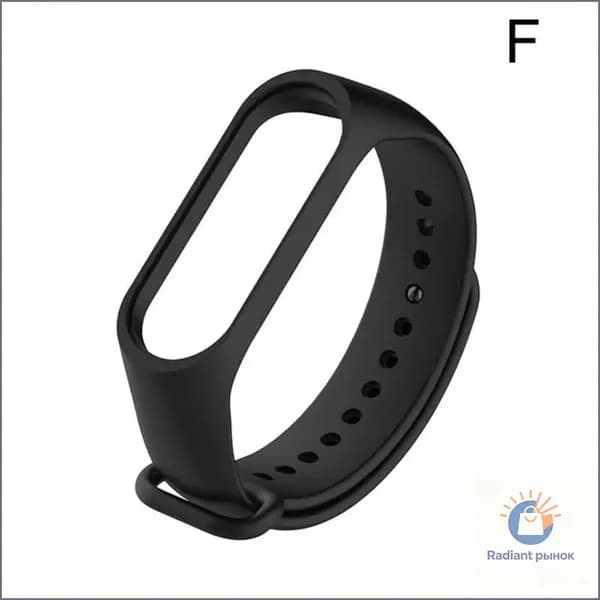 Качественный ремешок из силикона, применяемый для Mi Band 4 Vepul