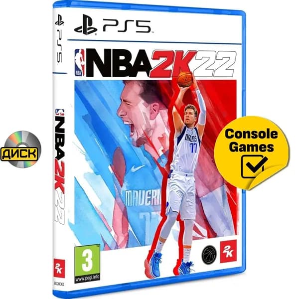 Игра PS5 NBA 2K22 (PlayStation 5, Английская версия)