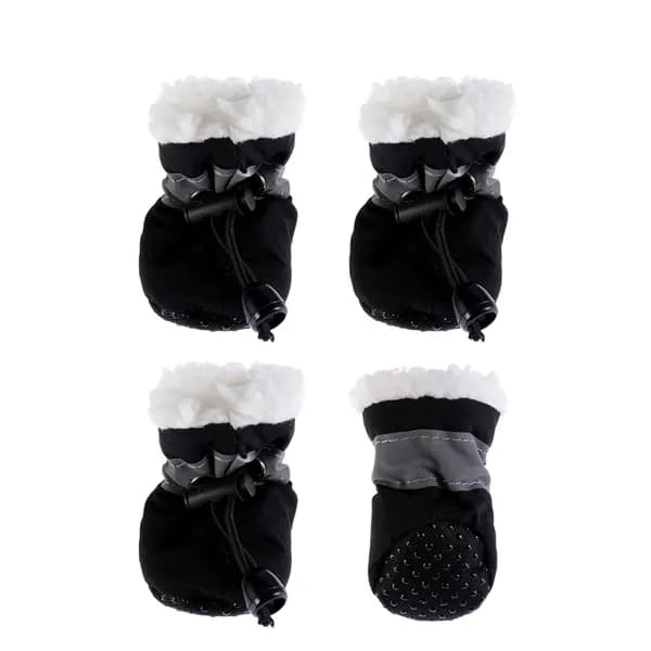 4pcs Теплые Ботинки Собаки