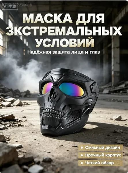 Маска горнолыжная