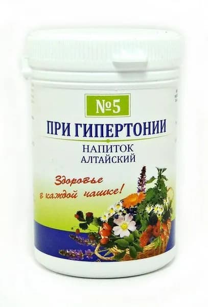 Чайный напиток Универсал - Фарма При гипертонии Алтайский №5, 50г